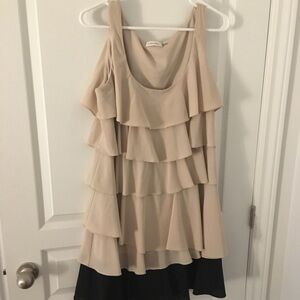 𝅺calvin Klein layered mini dress